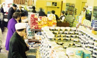 Magazin alimentar clujean cu produse diverse, anul 1972