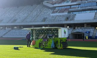 Se schimbă suprafața de joc pe Cluj Arena. Noul gazon va fi hibrid și are o garanție de 15 ani