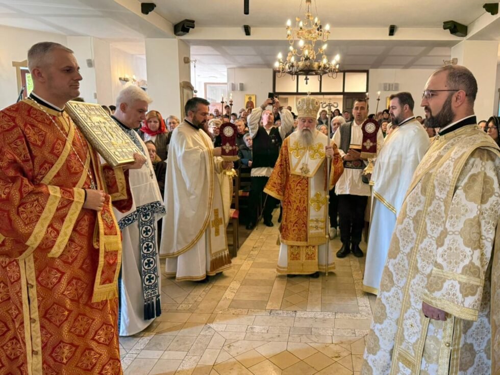 Hramul bisericii Sfântul Mare Mucenic Mina, sărbătorit de credincioșii din Bună Ziua alături de PS Samuel Bistrițeanul