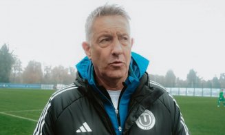 Tinerii Universității Cluj l-au mulțumit pe Bergodi: "Toți copiii care au intrat, au intrat bine"