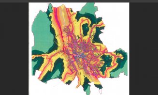 HARTA ZGOMOTOLUI în Cluj-Napoca, din cauza TRAFICULUI rutier. Nu te-ai aștepta la STRADA cap de listă