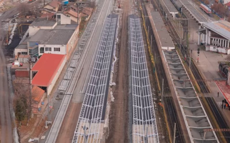 Șantierul de la Gara Cluj-Napoca. Cum decurg lucrările