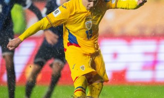 Primul GOL la Naționala lui Lucescu pentru Louis Munteanu