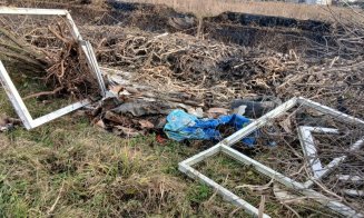 “AȘA NU! Nu aruncați deșeurile din construcții, renovări sau obiectele casnice vechi în câmp”. Camere noi de supraveghere în Apahida