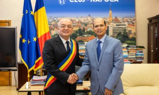 Cluj-Napoca: Întrevedere Ambasadorul Republicii India în România