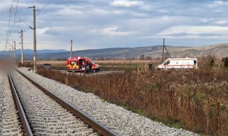 Cum a ajuns o bucată de șină să rănească doi muncitori pe un șantier feroviar din Cluj