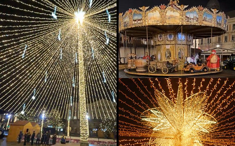 Astăzi, la ora 19:00 – DESCHIDEREA OFICIALĂ a Târgului de Crăciun și aprinderea luminilor festive / Cabine FOTO pentru cele mai frumoase amintiri