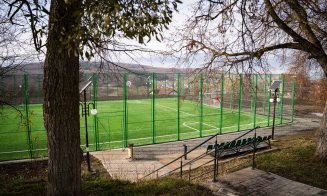 Cât de bine arată noul teren de fotbal din Baciu. Primarul: „Un spațiu modern pe care mulți dintre voi l-ați dorit”