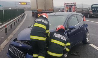 Accident grav pe A10 Sebeș - Turda. Mai multe persoane au fost rănite