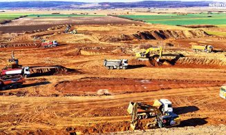 Autostrada Transilvania: Noi imagini de pe șantierul lotului Chiribiș – Biharia / Stadiul lucrărilor