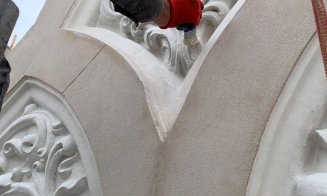 Lucrările de reablitare la Prefectura Cluj se apropie de jumătate