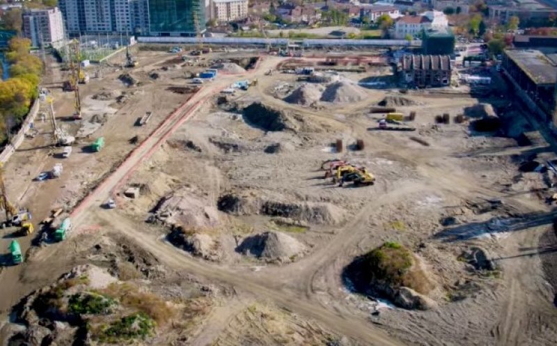 Cum arată șantierul RIVUS. IMAGINI NOI cu lucrările celui mai spectaculos proiect de regenerare urbană din Cluj