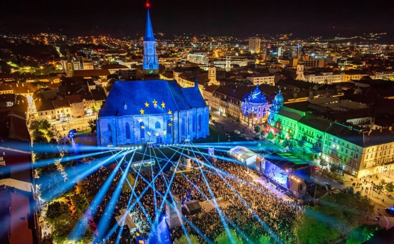1 Decembrie 2025: Cluj-Napoca sărbătorește Ziua Națională a României. Show de drone și lumini, concerte / VEZI programul