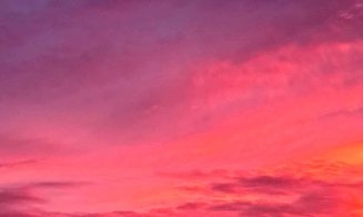 Cerul a luat foc! Răsărit de poveste la Cluj-Napoca