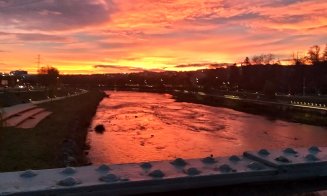 Cerul a luat foc! Răsărit de poveste la Cluj-Napoca