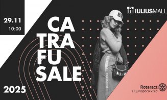CATRAFU-SALE te așteaptă la Iulius Mall Cluj, cu o ediție caritabilă de Crăciun