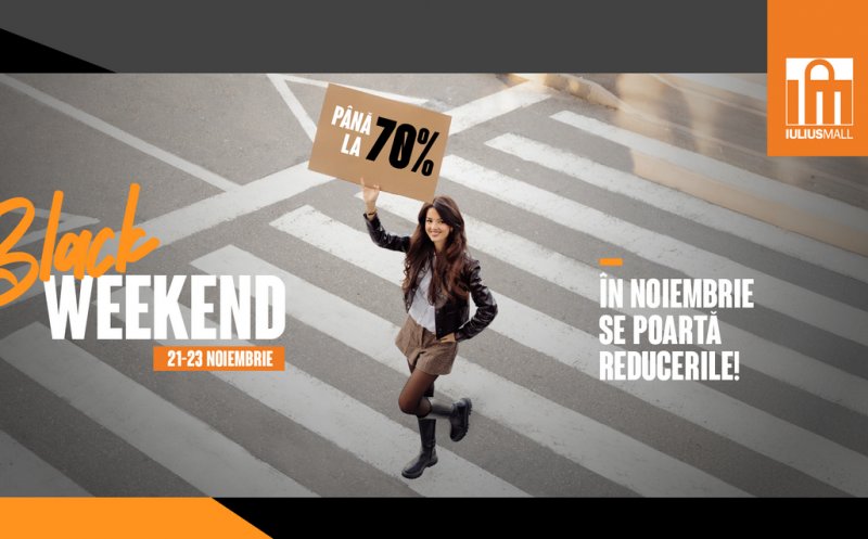 Black Friday în Iulius Mall Cluj: ZARA, Massimo Dutti, Stradivarius, Pull&Bear, H&M și multe alte locații te așteaptă cu promoții de neratat