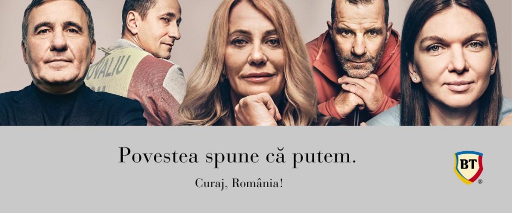 ”Povestea spune că putem” – cinci legende ale sportului, în campania Băncii Transilvania cu ocazia Zilei Naționale a României