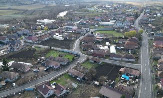 Jucu, aproape de finalul unui amplu proiect de modernizare rutieră. Primarul Valentin Dorel Pojar: „Cu răbdare și înțelegere facem lucruri bune pentru comuna noastră”