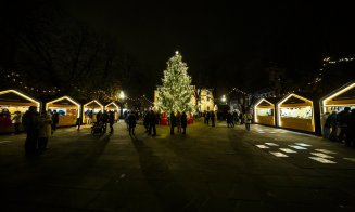 IMAGINI spectaculoase: Cele cinci târguri de Crăciun din Cluj-Napoca aduc magia sărbătorilor de iarnă în oraș
