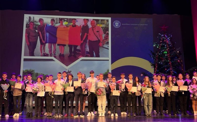 Cine sunt olimpicii internaționali ai Clujului. Au fost premiați în Capitală, la Gala Olimpicilor Internațional