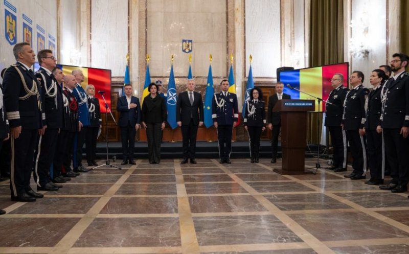 Mândrie pentru Cluj: Comisarul-șef Ionuț Podar de la Serviciul de Permise și Înmatriculări Auto a fost decorat cu „Emblema de Onoare a MAI"