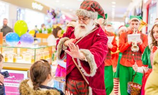 Spiritul Crăciunului se aprinde la Iulius Mall Cluj: Moș Crăciun, elfi veseli și ateliere de ursuleți pentru cei mici