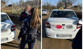Metoda lămpii aprinse fără aparatul de taxat: cum acționează taximetriștii din Cluj. Polițiștii au aplicat amenzi usturătoare