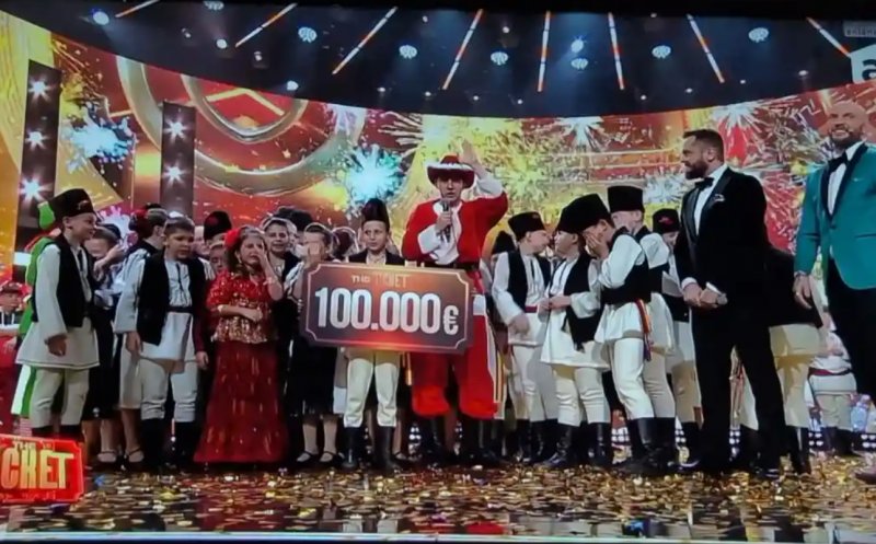 Un ansamblu de copii din Ardeal a câștigat emisiunea The Ticket. Ce plănuiesc să facă cu premiul de 100.000 de euro