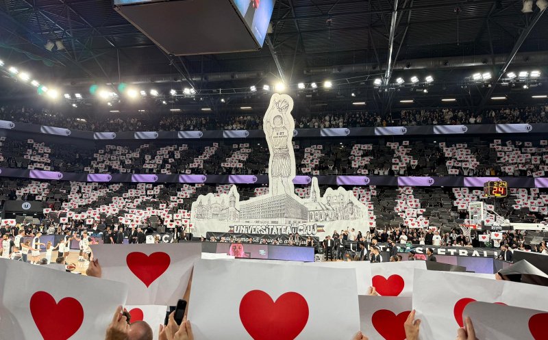 Atmosfera incendiară la Cluj la meciul U-BT - Partizan Belgrad