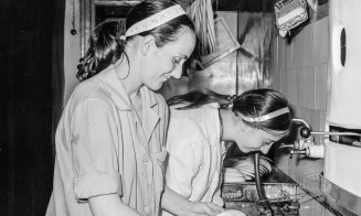 Vechiul Cluj - cafeneaua Mamaia, 1970