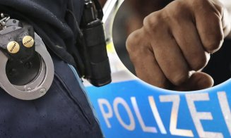 Român arestat în Germania. A rupt în bătaie două tinere care se sărutau într-un tramvai. Una dintre fete căzuse pe jos, iar individul continua să o lovească cu picioarele