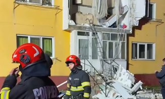 Butelie EXPLODATĂ într-un bloc: Balcon prăbușit, cu tot cu o victimă care a suferit arsuri pe 40% din corp