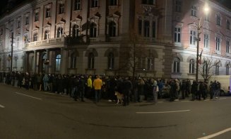 Protest în Cluj-Napoca: Sute de oameni au ieșit în stradă pentru o justiție independentă