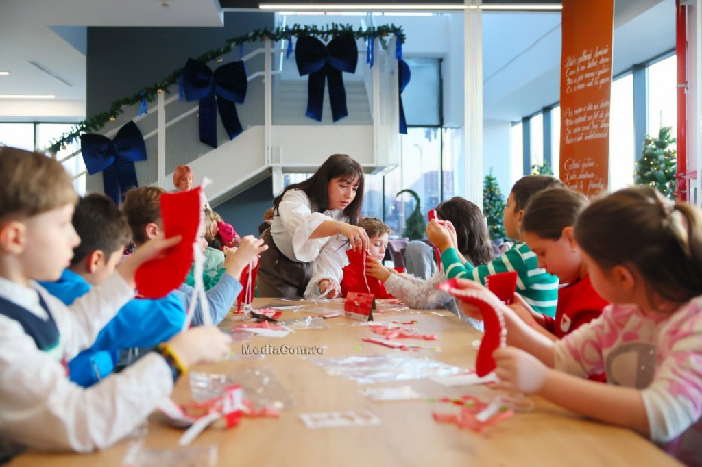 Magia Crăciunului prinde viață la Turda. „Căsuța Moșului”, locul în care copiii își descoperă curajul și creativitatea