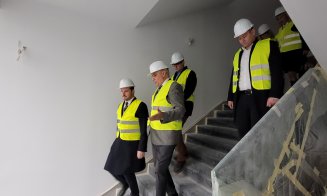 Ministrul Sănătății, Alexandru Rogobete, la viitorul Centru de Patologie Cerebrovasculară din Cluj: "E o clădire care va deveni o emblemă pentru 