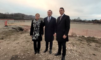 Alexandru Rogobete, pe șantierul Spitalului Regional din Cluj: Dacă lucrurile decurg normal, în iunie-iulie pot începe efectiv lucrările