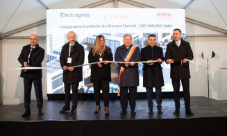 Nova Power & Gas, investiții de 350 de milioane de euro la Cluj: a inaugurat la Florești cea mai mare instalație de stocare în baterii și a începu