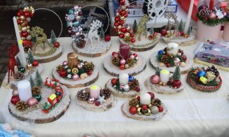 Bunătăți de la producătorii locali, la Târgul de Crăciun din Frata
