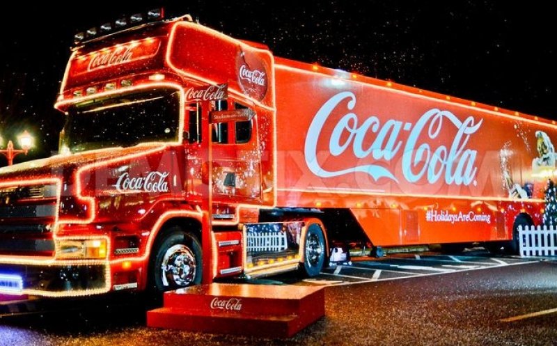 Caravana Coca-Cola ajunge la Winter Dream Florești. Primarul: „Crăciunul e mai frumos când îl trăim împreună”