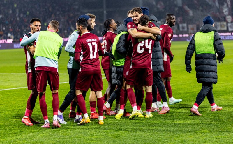 CFR Cluj încheie azi anul cu un meci la Botoșani