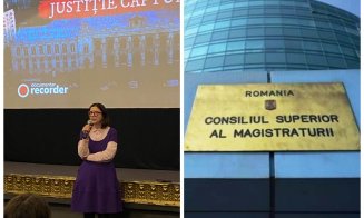 Fosta judecătoare Andrea Chiș a discutat cu publicul clujean despre pensiile magistraților și experiența sa în CSM