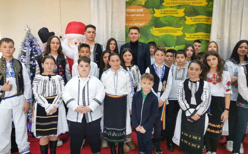 Președintele Senatului s-a întors la școala din Țaga: „Copiii trebuie să creadă în ei și să-și construiască viitorul aici, în România”