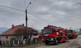 Incendiu la o casă din Cluj. De la ce a pornit