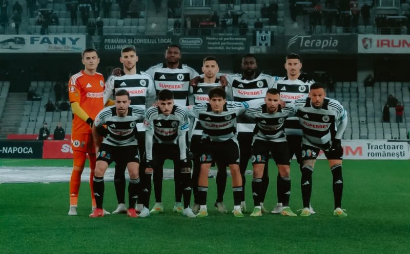 Moș Crăciun a fost darnic cu "U" Cluj. "Studenții" au încheiat 2025 cu o victorie