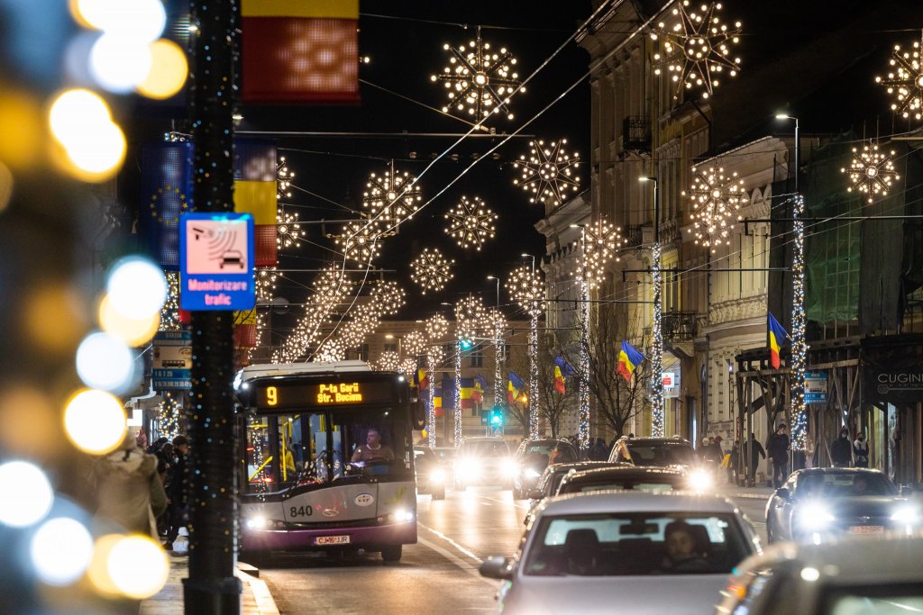 Program special în perioada Crăciunului la transportul în comun. Cum vor circula autobuzele