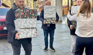 Acțiuni faine și dorințe împlinite. 800 de copii din localitățile clujene Horea, Huedin, Cara, Suatu, Călățele și Baia de Arieș au primit vizita unui 