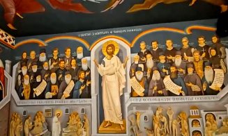 Legionari pictați pe o capela unei biserici ortodoxe, cu bani de la stat. Același stat român cu legi care condamnă și pedepsesc legionarismul