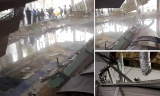 Contradicții între declarațiile ISU Sibiu și ale reprezentanților hotelului unde s-a prăbușit tavanul peste turiști în piscină / Managementul hotelului pune evenimentul pe seama ”hazardului”