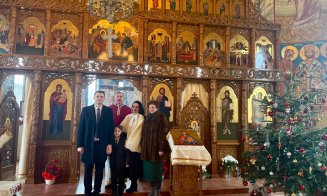 Clujeanul din fruntea Senatului a venit acasă de Crăciun. A fost la slujbă la Țaga, unde tatăl său slujește ca preot